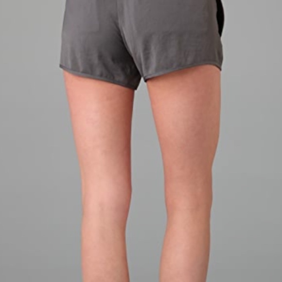 Helmut Lang Gray (mudstone) Solar Silk Shorts - 4 - Picture 3 of 10